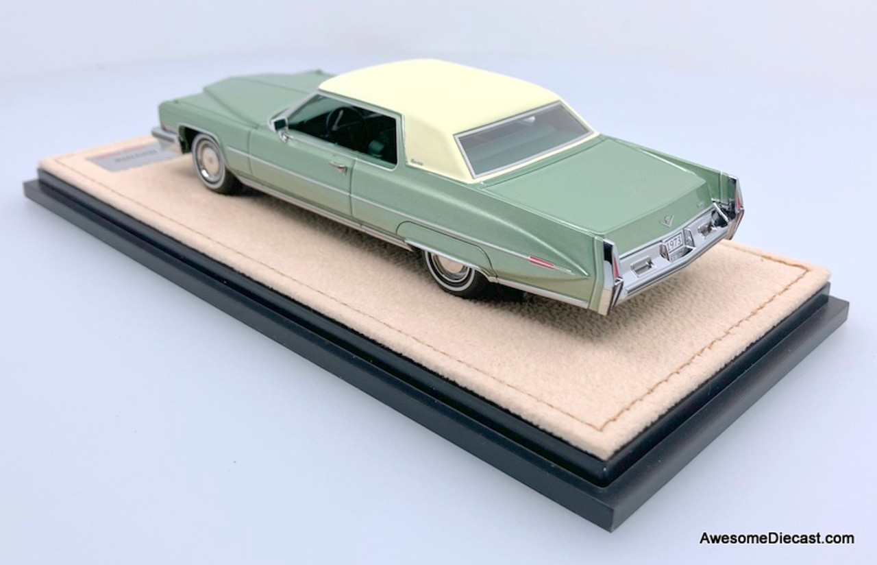 Stamp Models 1:43 1973 Cadillac Coupe Deville, Sage Metallic