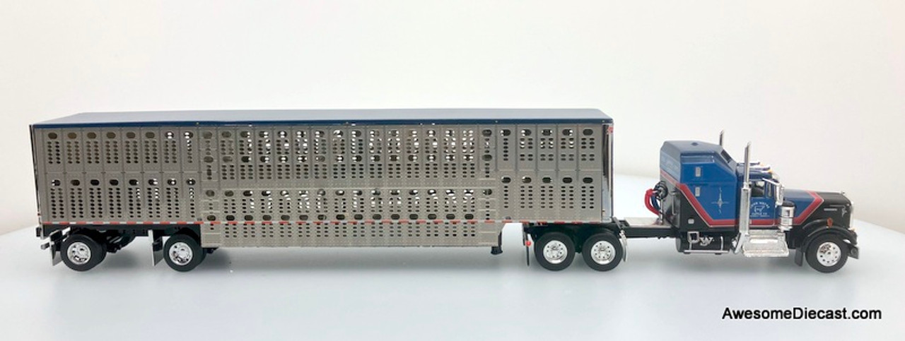 DCP by FG 1:64 Kenworth W900A w/ Wilson Livestock Trailer: John