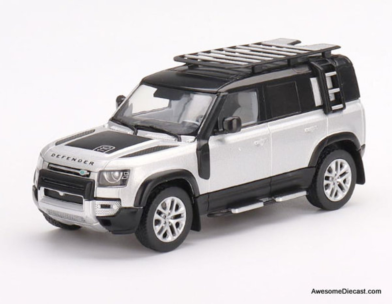 TSM Models 1:43 2020 Land Rover Defender 110 Explorer Pro, Indus Silver