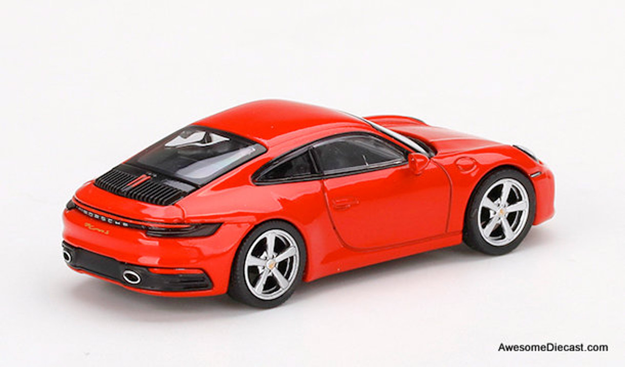 Mini GT 1:64 Porsche 911 Turbo S, Guards Red