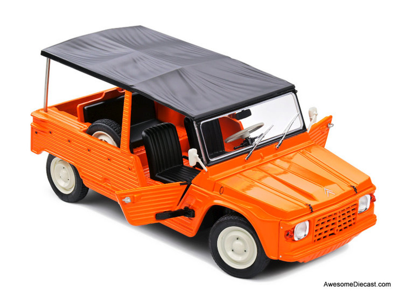 Solido 1:18 1970 Citroen Mehari Mk1, Kyrgyz Orange