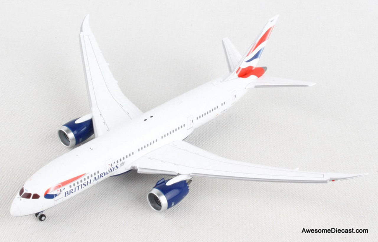 Gemini Jets 1:400 Boeing 787-8: British Airways (Flaps Down)