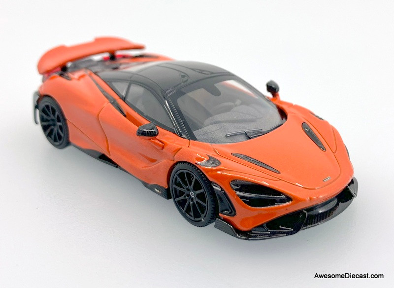 LCD Models 1:64 2020 McLaren 765LT, Metallic Orange