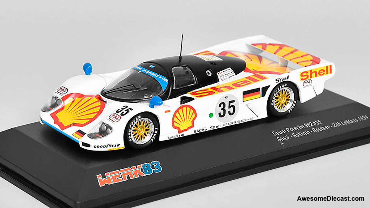 WERK83 1:43 Porsche Dauer 962 #35: 24h Le Mans 1994 Stuck/Sullivan 