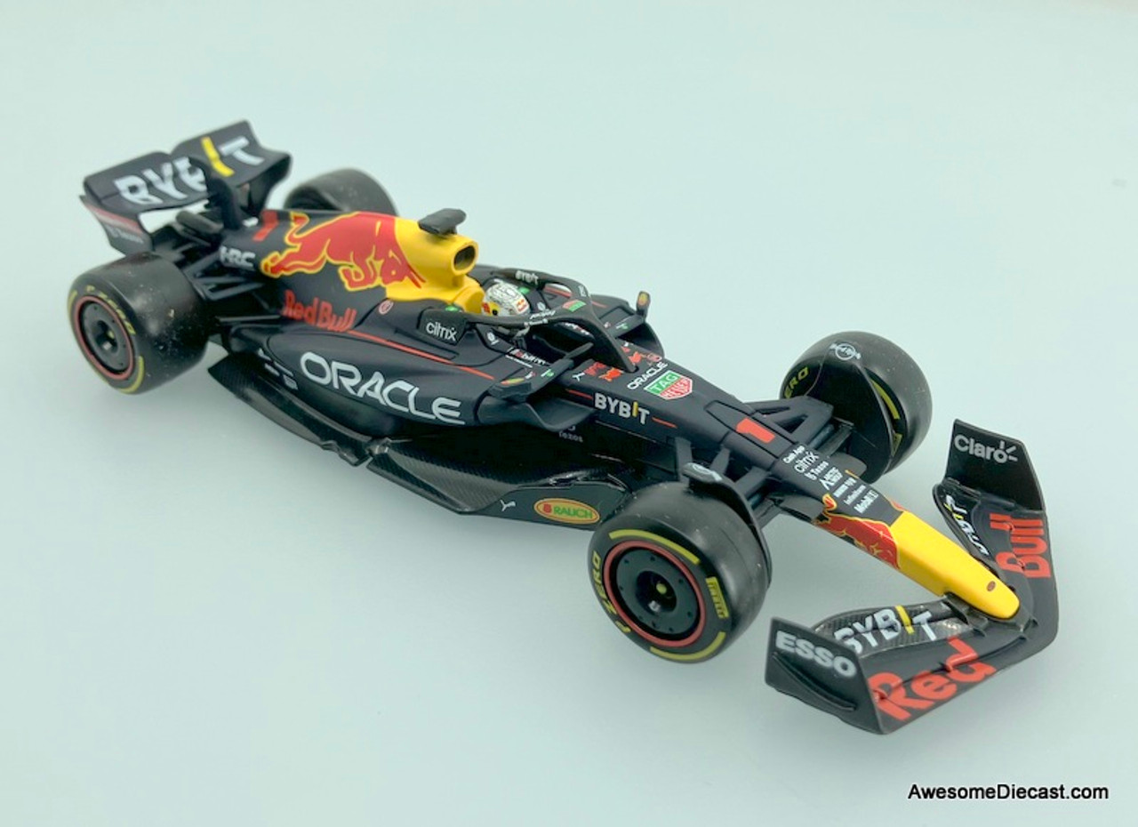 Ga door bruiloft vallei Burago 1:43 Formula 1 RB18 Team Oracle Red Bull Racing w/Max Verstappen