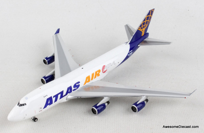 Phoenix Atlas Air Cargo 1 - 400 Boeing 747-47F | Awesome Diecast