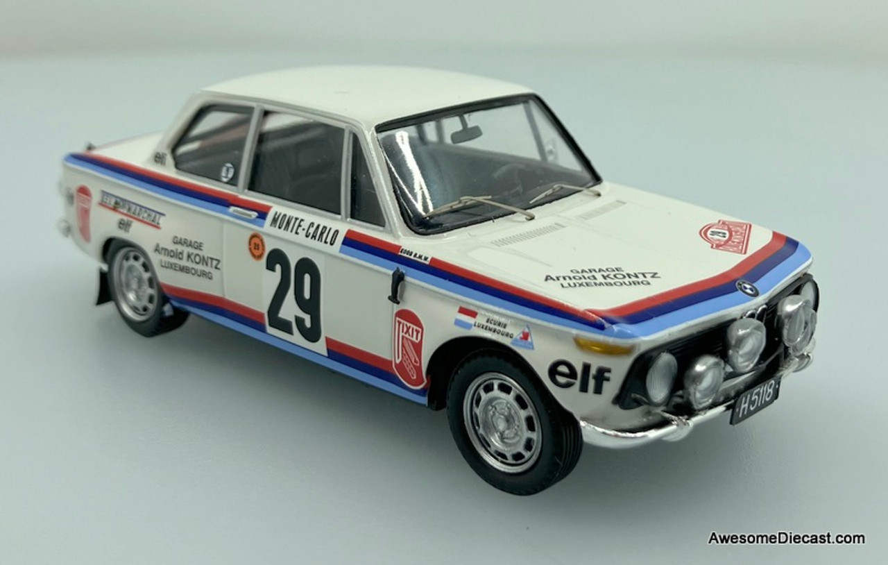 Trofeu 1:43 BMW 2002Ti #29: 1975 Monte Carlo Rally