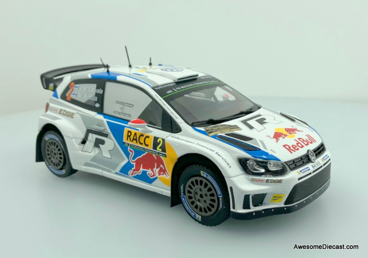 IXO 1:24 2014 Volkswagen Polo R WRC #2: 2014 Rally Catalunya