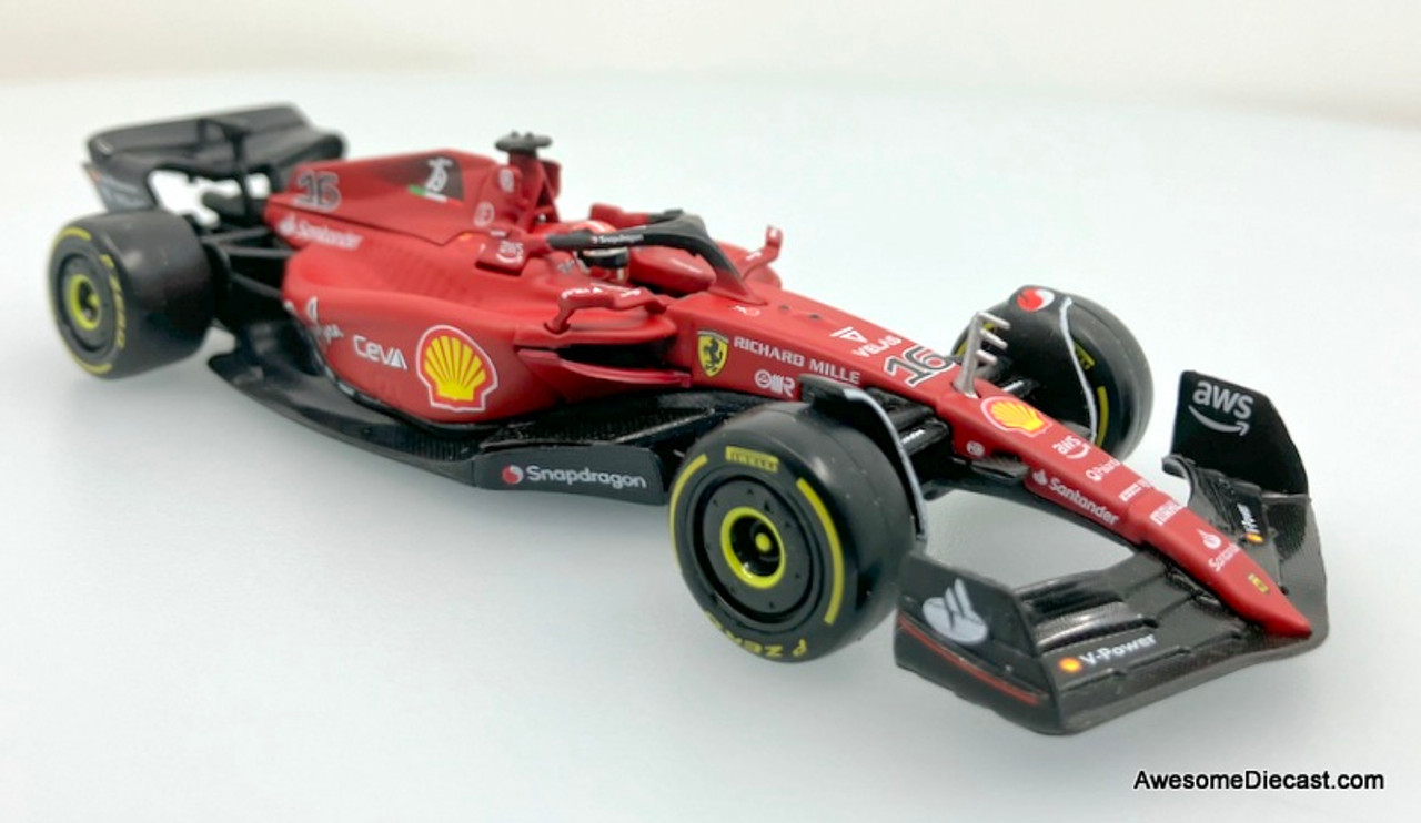 Miniature - Burago - Leclerc Ferrari 2022 1:43 - PM Racing