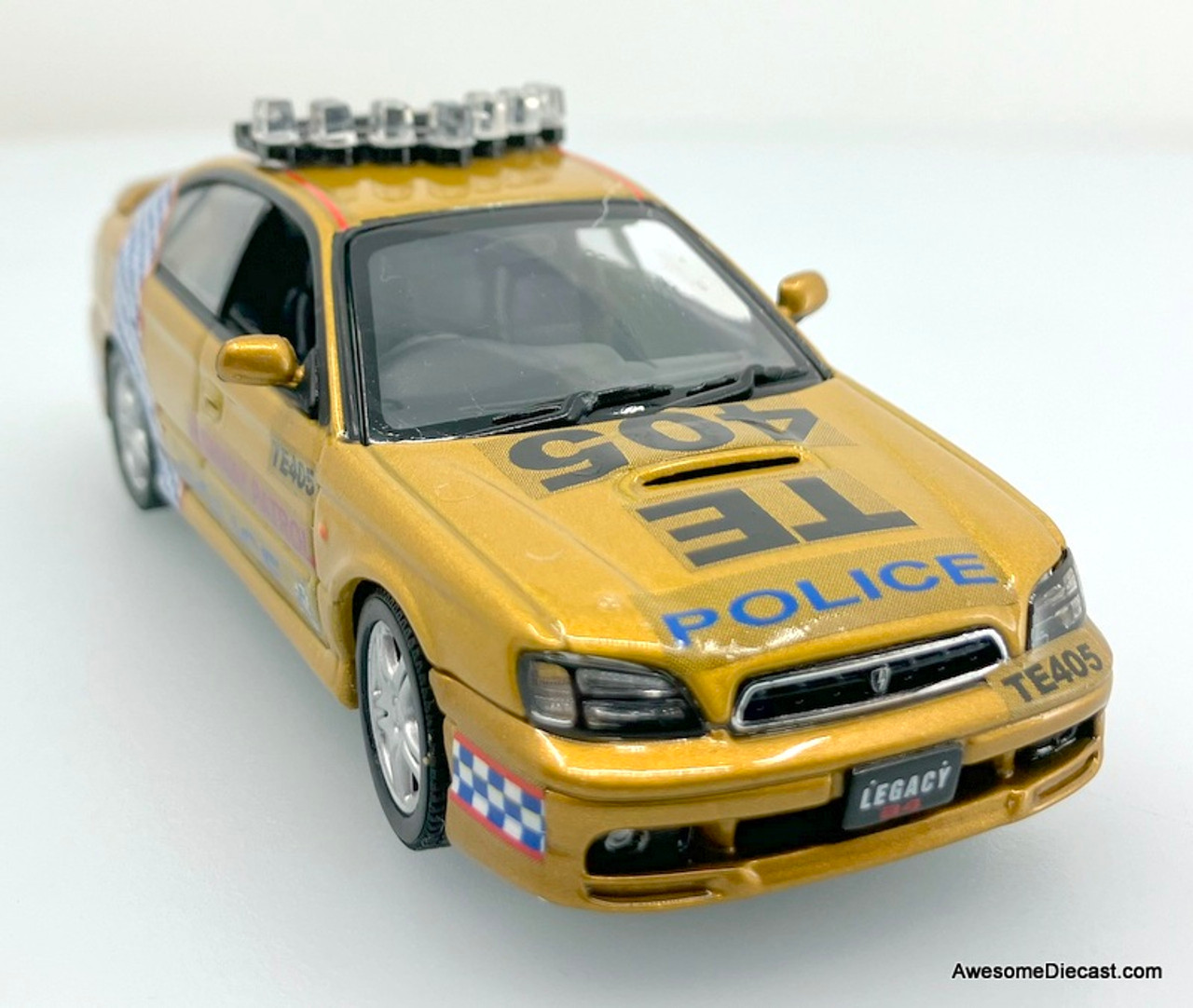 AUTOart 1:43 1999 Subaru Legacy B4: Australian Highway Patrol 