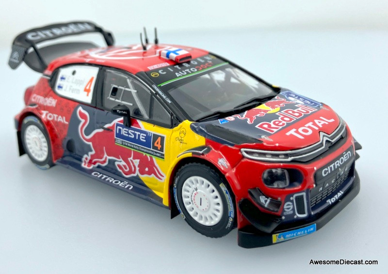 IXO 1:43 2019 Citroen C3 WRC #4: Finland Rally