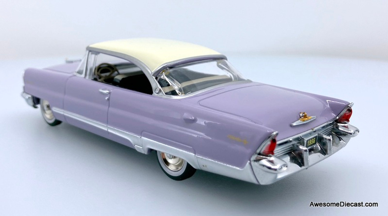 Classic Replicas 1:43 1956 Lincoln Premier Coupe, Lilac/White