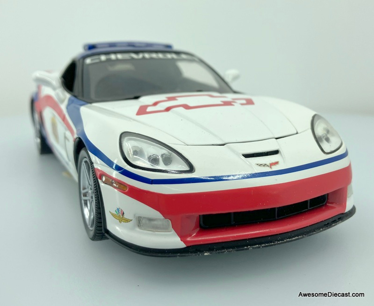 Franklin Mint 1:24 2006 Chevrolet Corvette Z06: Indy 500 Pace Car LE