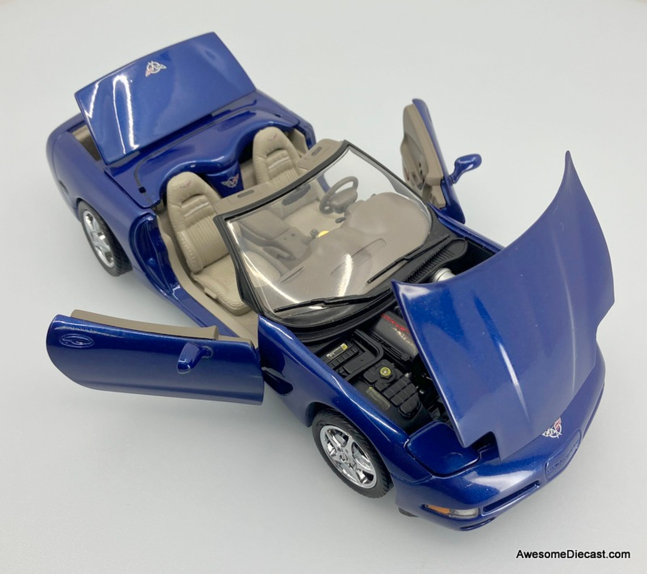 無料配達 FRANKLIN MINT 1/24 2004 COMMEMORATIVE EDITION CORVETTE