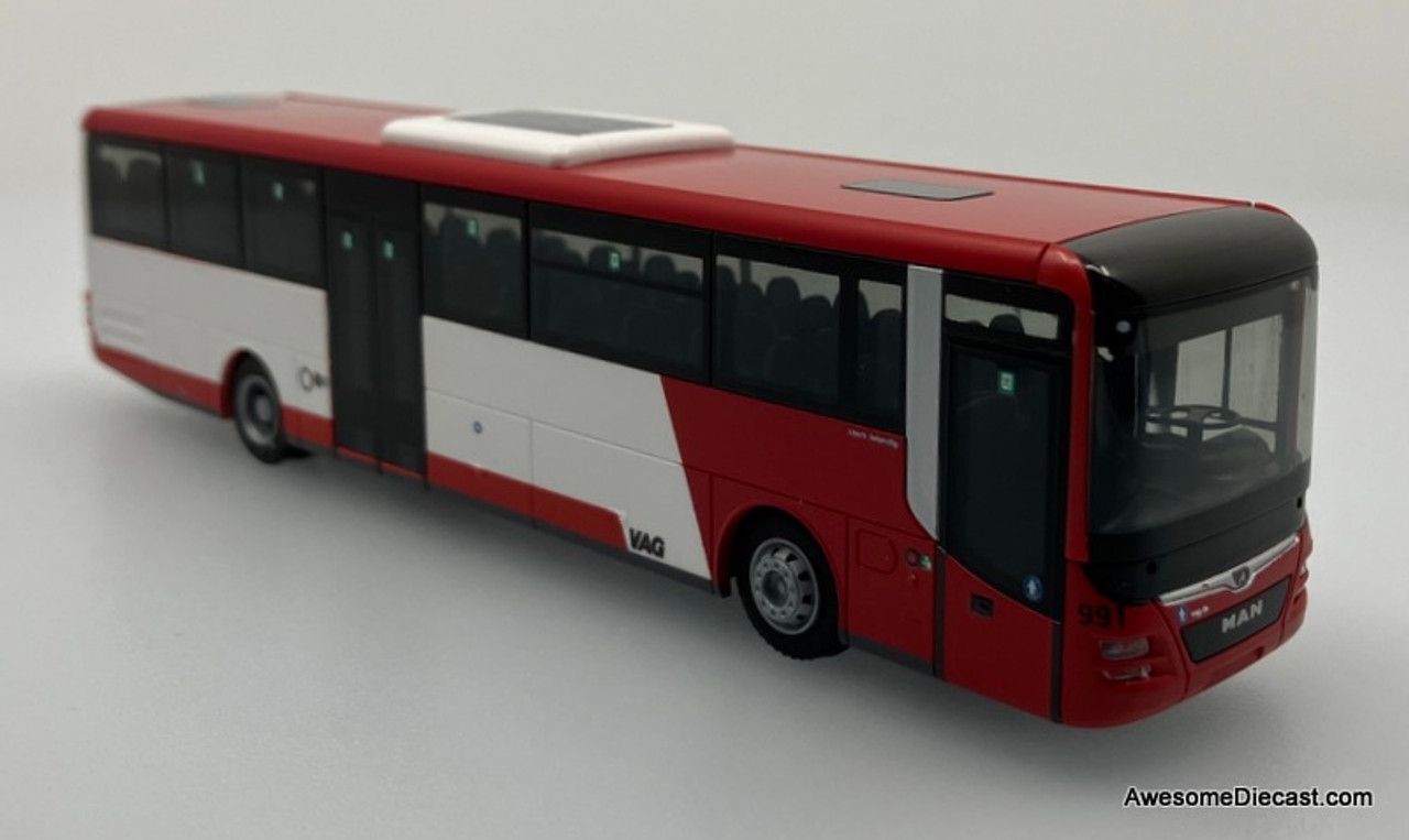 Rietze 1:87 MAN Lion S Intercity Bus: Nurnberg, Germany