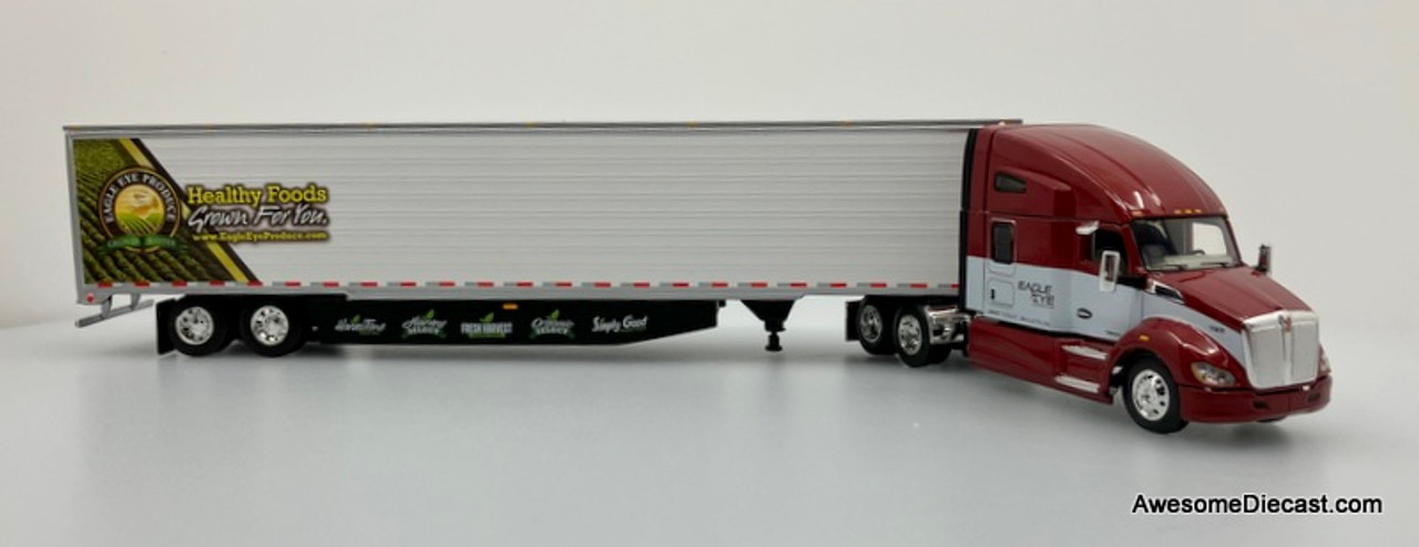 DCP by FG 1:64 Kenworth T680 High Roof Sleeper w/53' Ribbed 