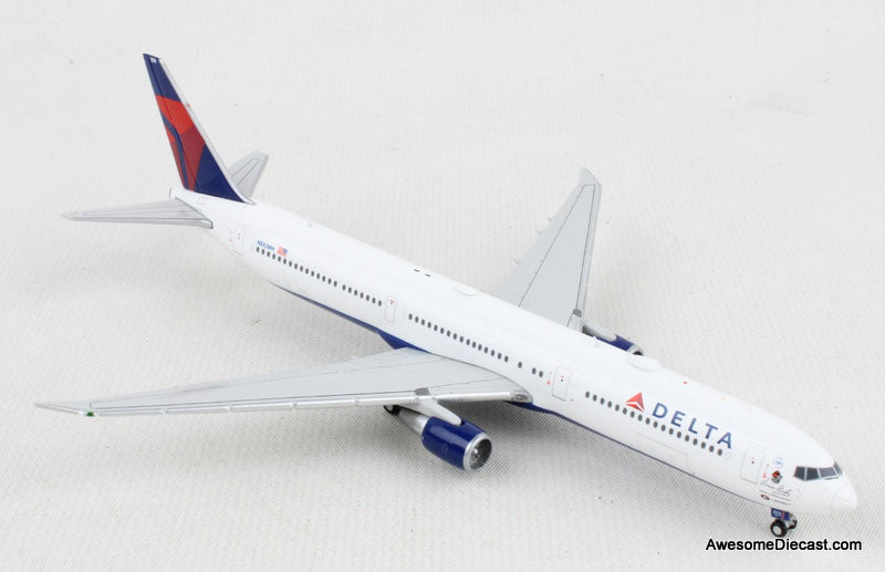 Gemini Jets 1:400 Boeing 767-400ER: Delta Airlines, Vince Dooley