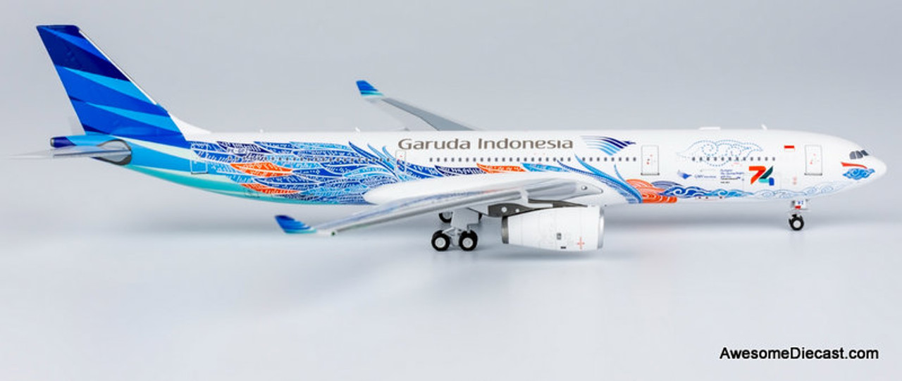 NG Models 1:400 Airbus A330-300: Garuda Indonesia (Reg #PK-GPZ)