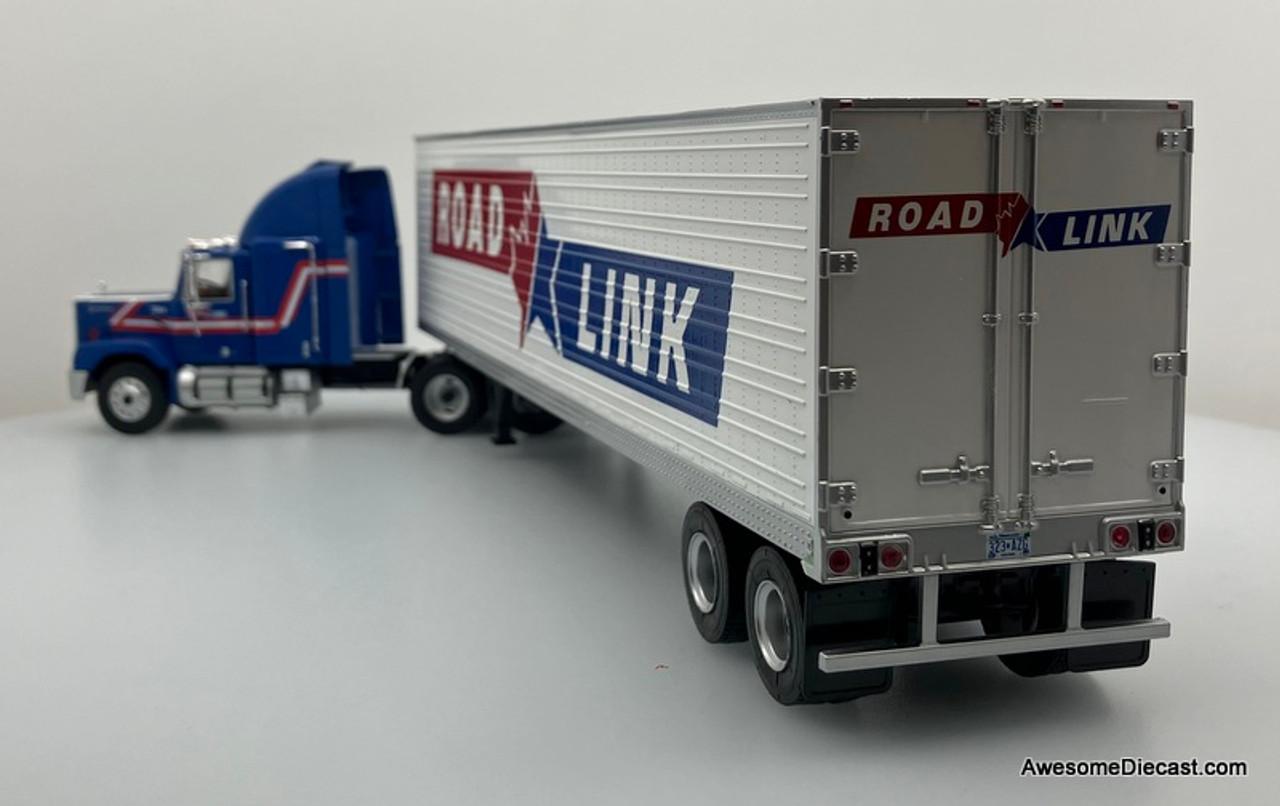 Altaya 1:43 1988 GMC General SBFA Sleeper Cab w/Trailer: Road Link