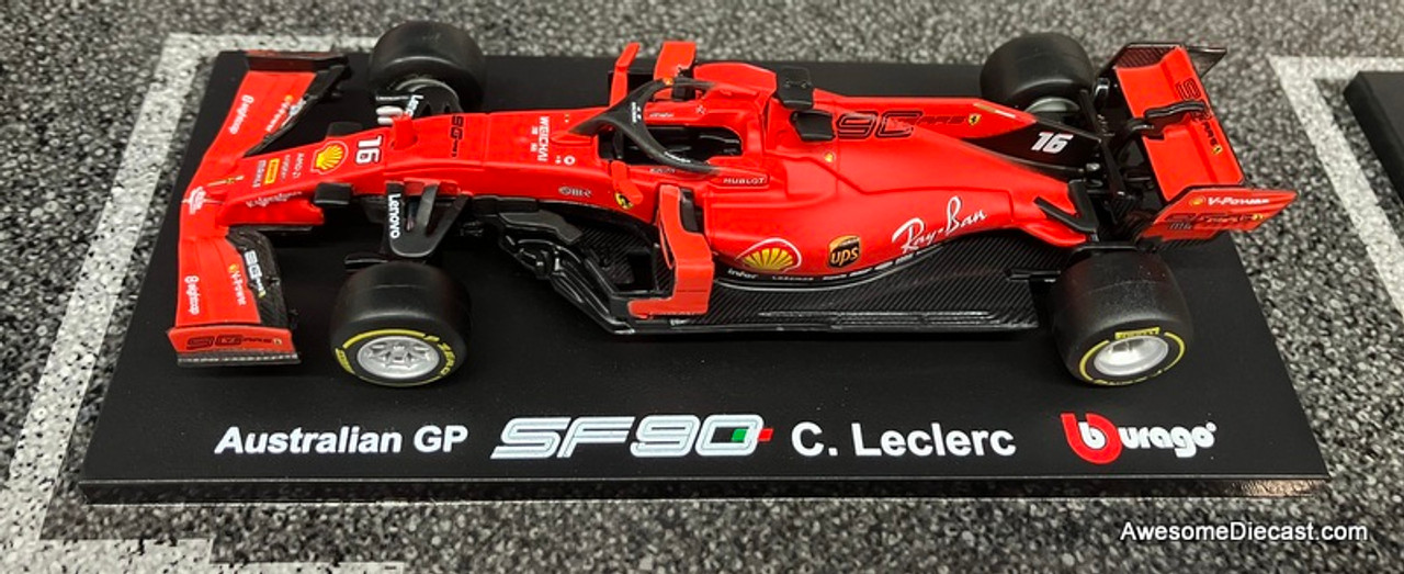 Burago Exclusive 1:43 Formula 1 Racing: Ferrari 6 Car Set