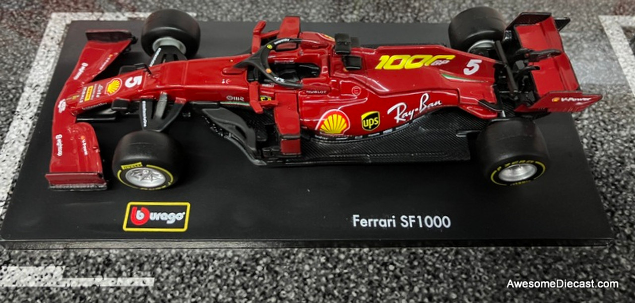 Burago 1:43 Formula 1 Racing: Ferrari 6 Car Set