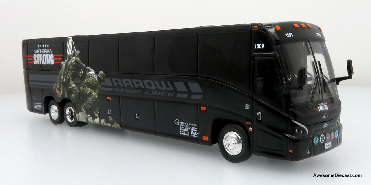 趣味・スポーツ・実用 Great Western Coaches from 1890  Michael MCI J4500 Coach: Arrow Stage Lines / Veteran Strong | Iconic