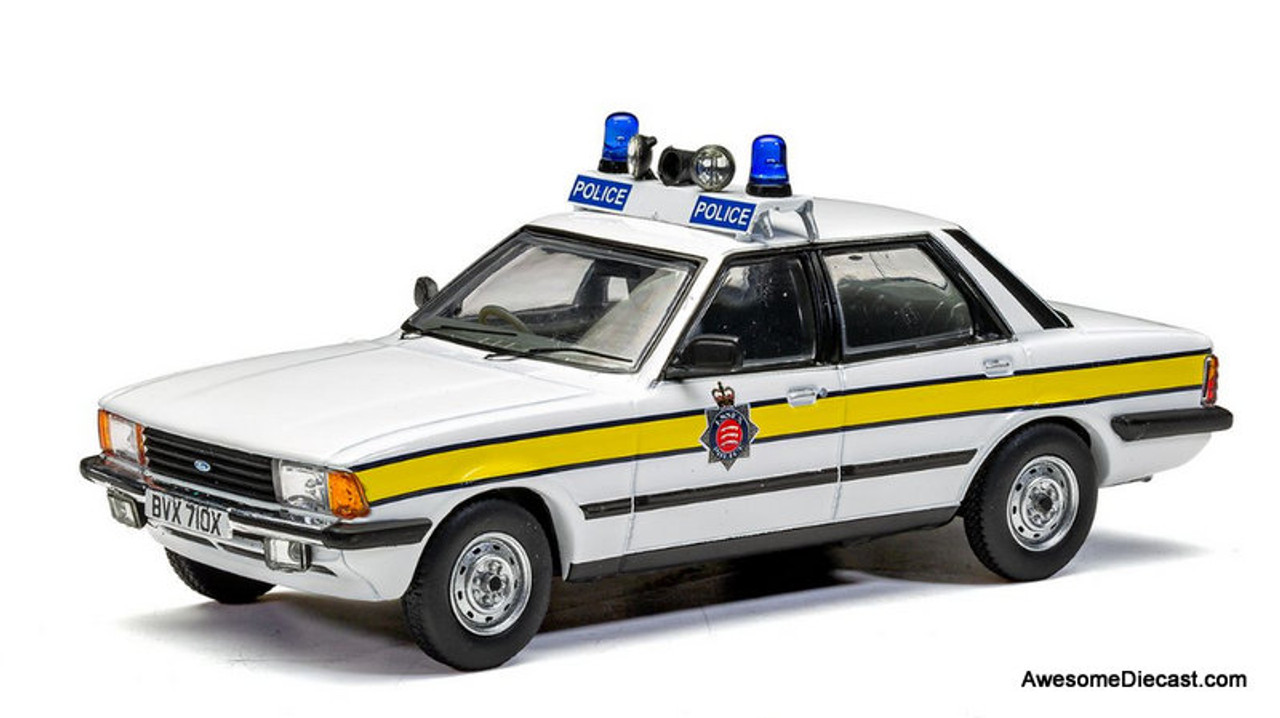 Corgi 1:43 1981 Ford Cortina 2.0 GL Mk V: Essex Police Force