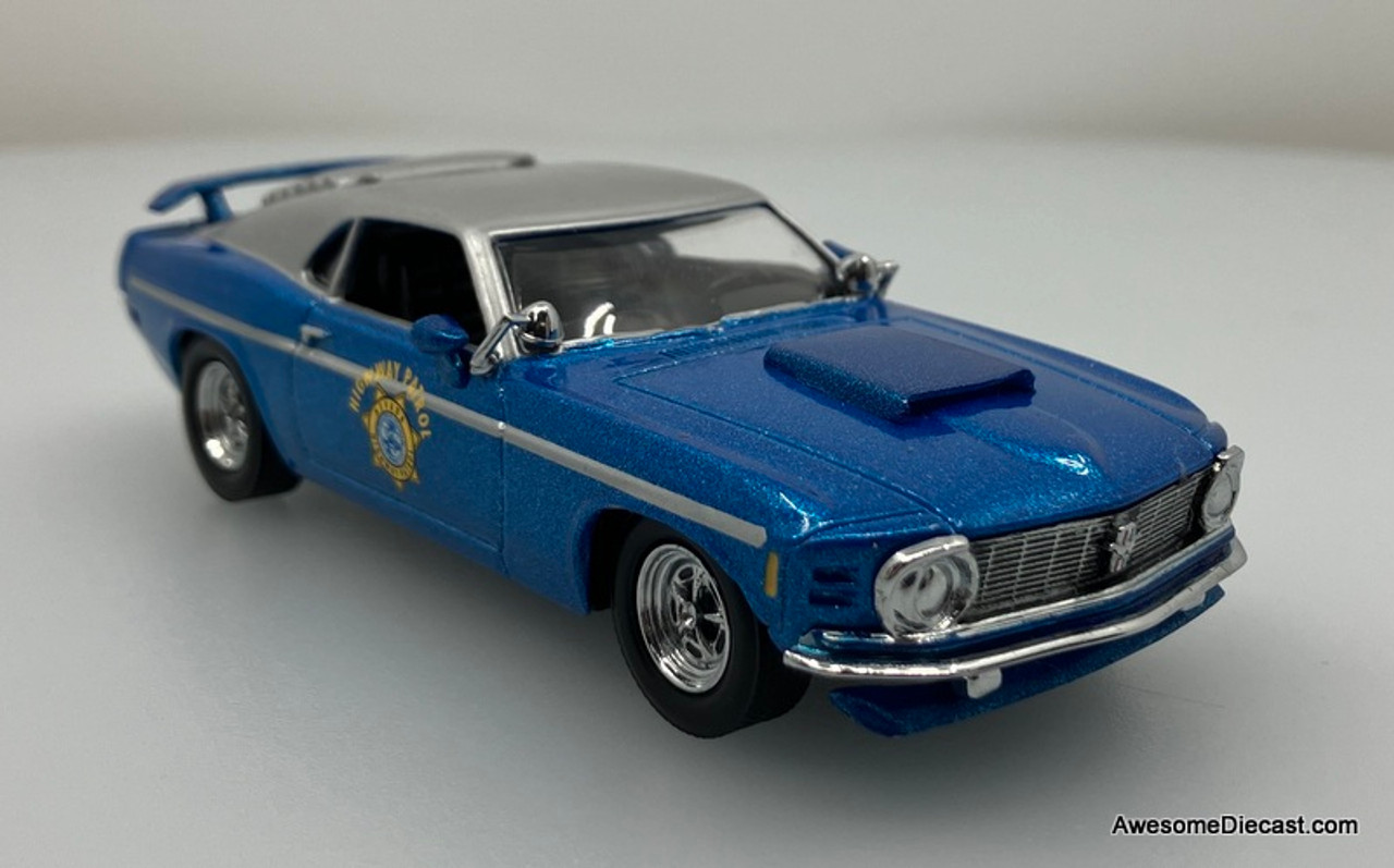 Matchbox 1:43 1970 Ford Mustang Boss 302: Nevada Highway Patrol