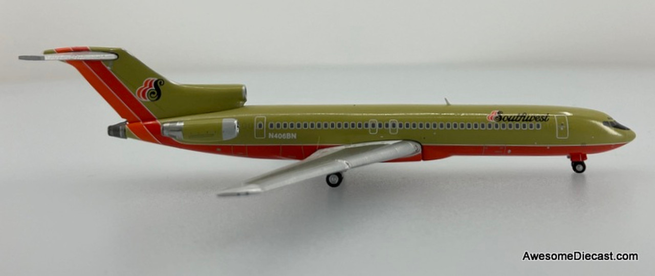 Gemini Jets 1:400 Boeing 727-200: Southwest Airlines (Reg #N406BN)