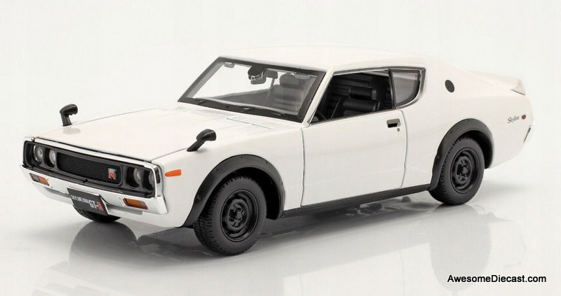 Maisto 1:24 1973 Nissan Skyline 2000GT-R (KPGC110), White