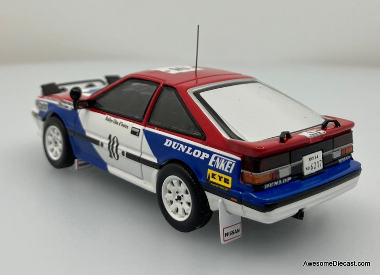 IXO 1:43 Nissan 200SX #10: 1987 Cote D'Lvoire Rally (West Africa)