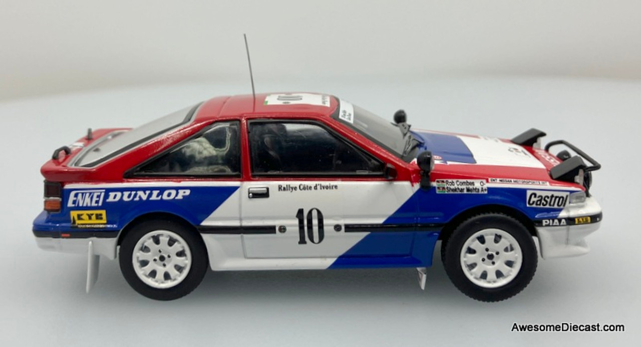 即発送可能】 コートジボワール ラリー 日産 1/43 IXO 梱包サイズ60 