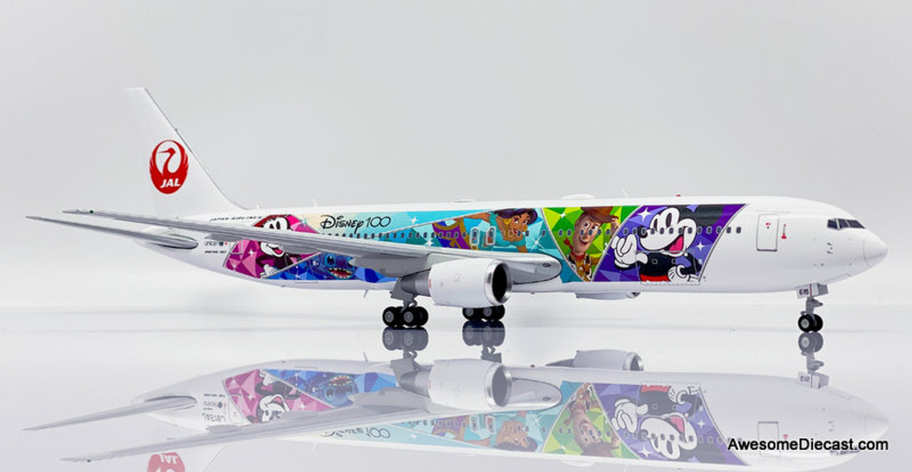 JC Wings 1:200 Boeing 767-300ER: Japan Airlines, Disney 100th