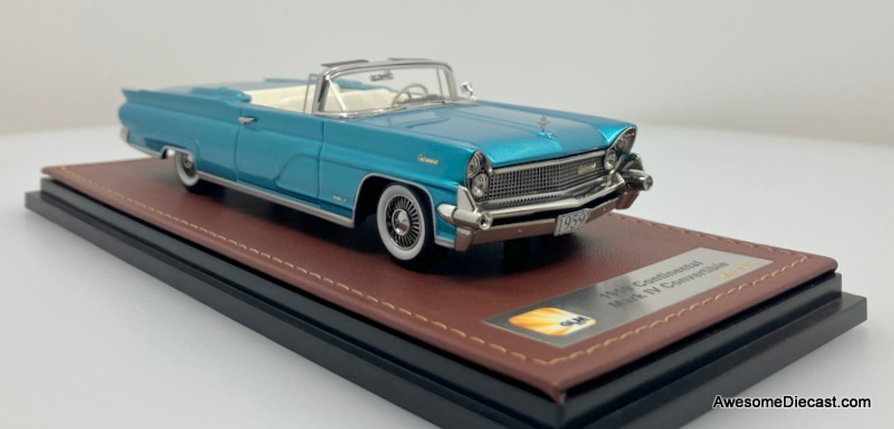 GLM 1:43 1959 Lincoln Continental Mark IV Convertible, Pearl