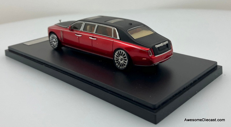 ScArt 1:64 Rolls Royce Phantom VIII Mansory 6 Door Limousine, Red