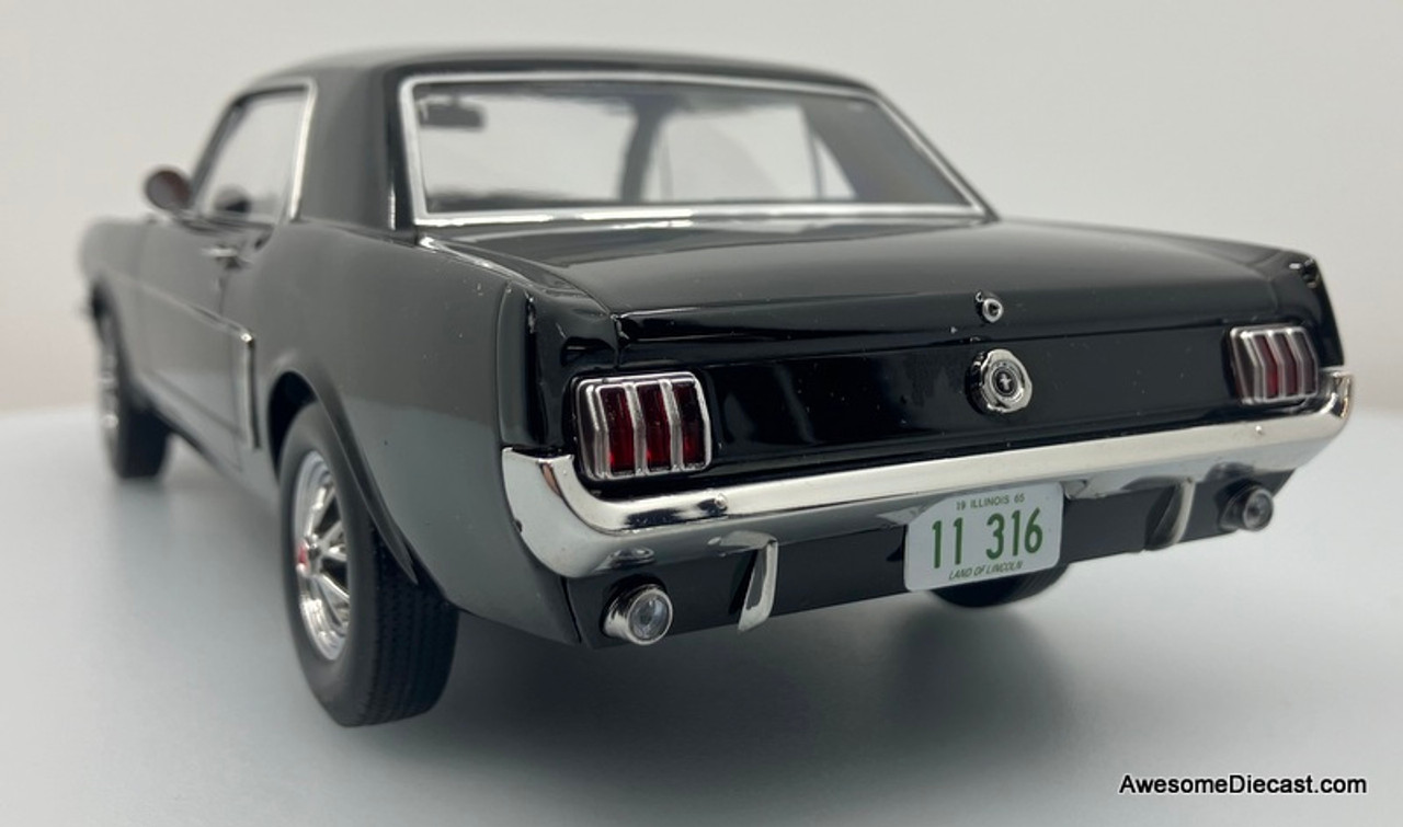 Norev 1:18 1965 Ford Mustang Hardtop Coupe, Black