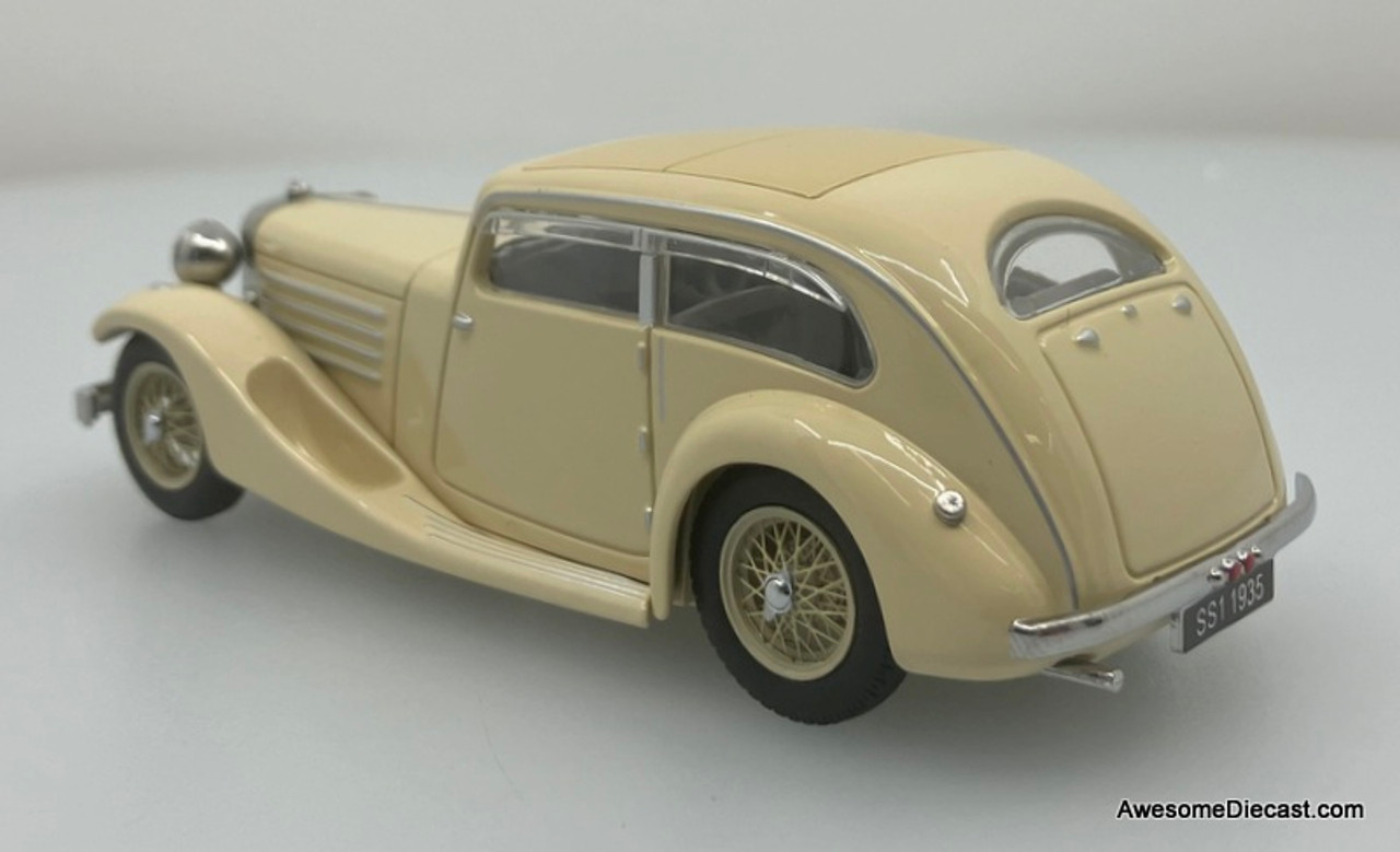 GFCC Models 1:43 1935 Jaguar SS1 Airline, Cream