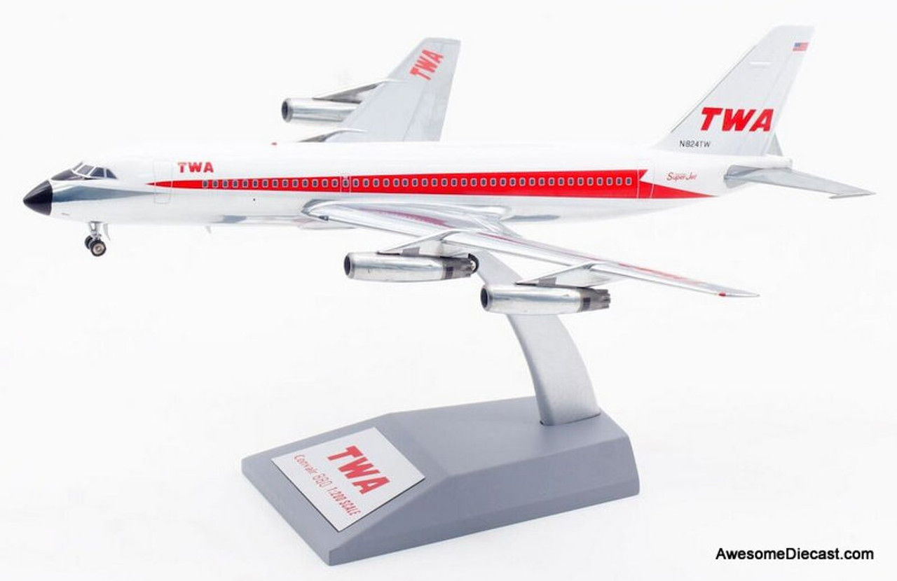 Inflight 200 1:200 Convair CV-880 (Polished): TWA - Trans World