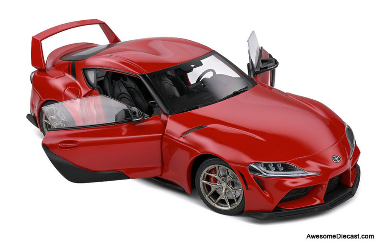 Solido 1:18 2023 Toyota GR Supra Streetfighter, Prominance Red