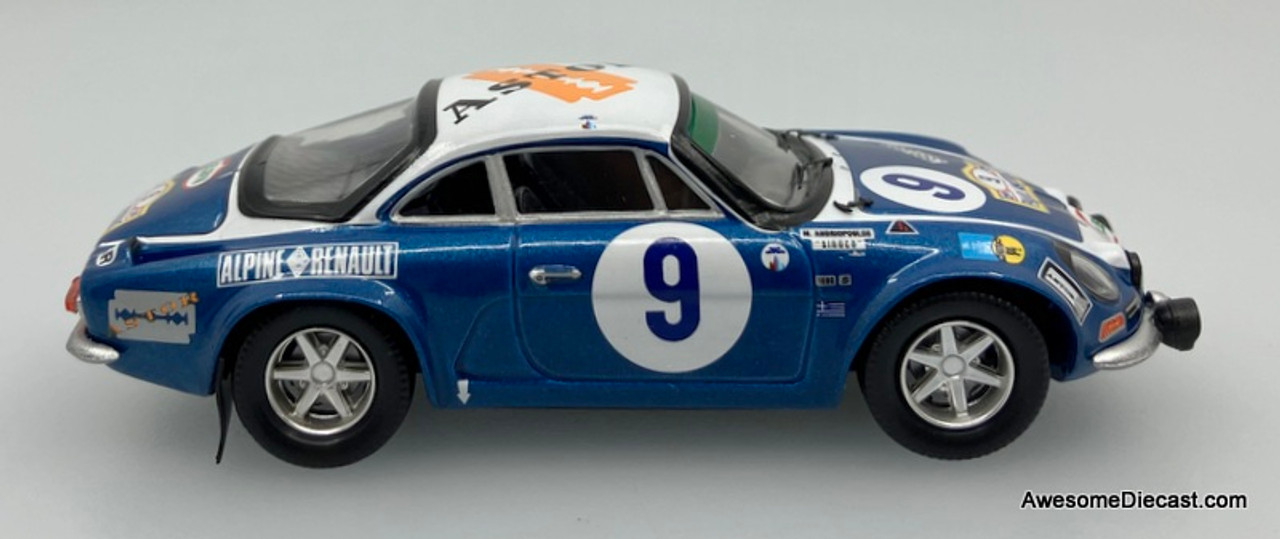 Trofeu 1:43 Alpine Renault A110 #9: Acropolis Rally 1975