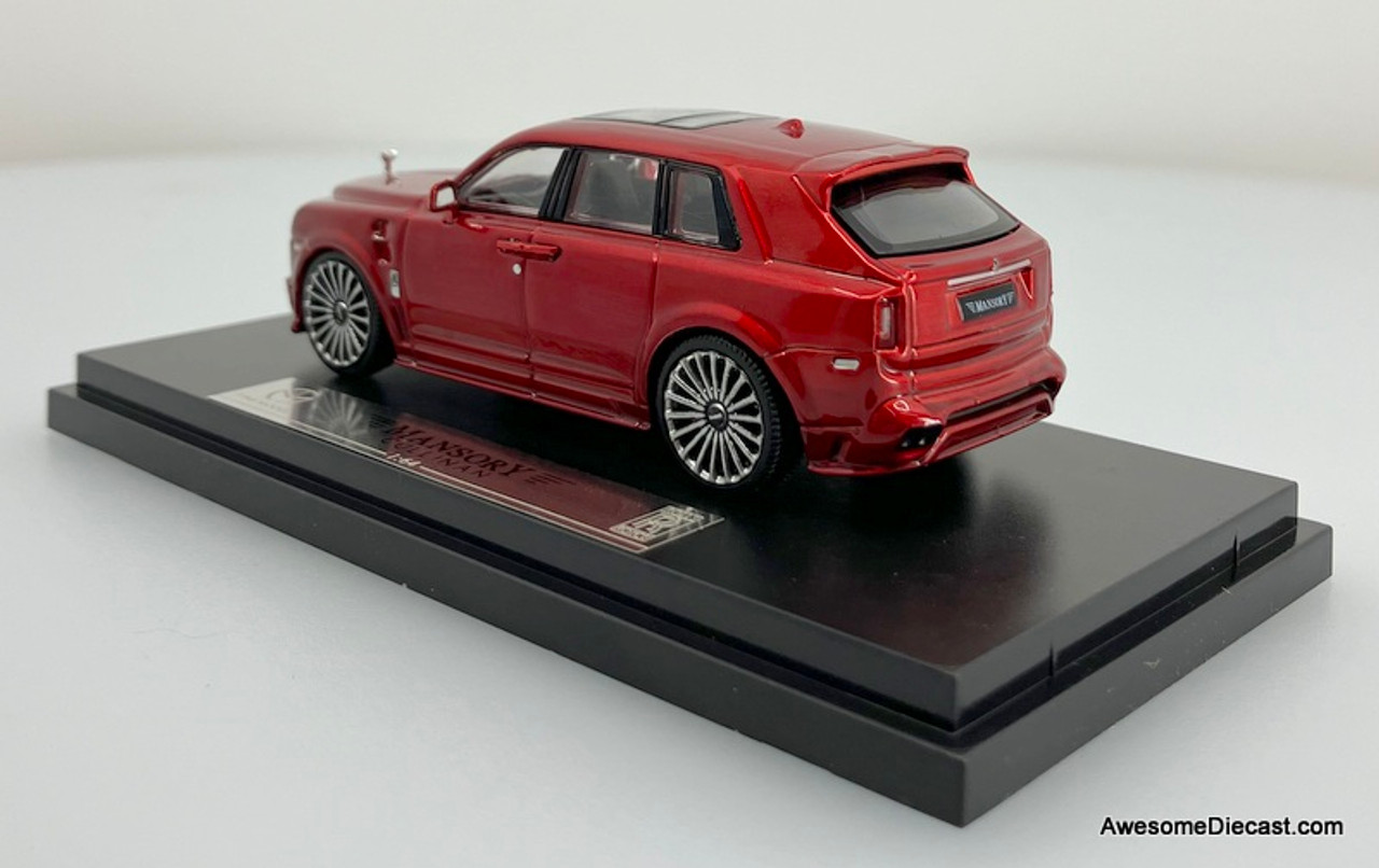 Time Micro 1:64 Rolls Royce Cullinan Mansory, Metallic Red