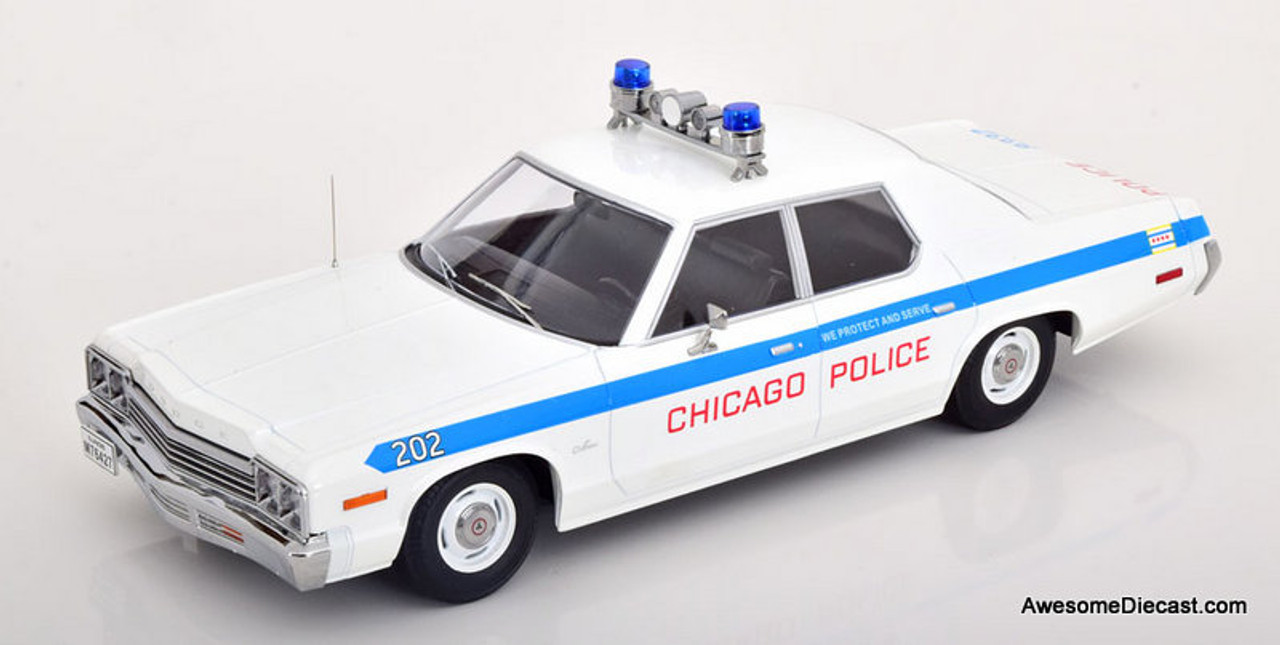 KK Scale 1:18 1974 Dodge Monaco: Chicago Police Department