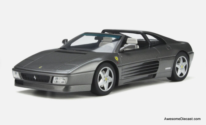 GT Spirit 1:18 Ferrari 348 GTS, Metallic Gray 