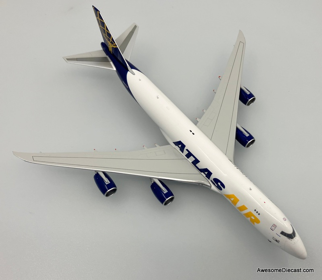 Gemini Jets 1:400 Boeing 747-8F: Atlas Air/Apex Logistics (Reg 