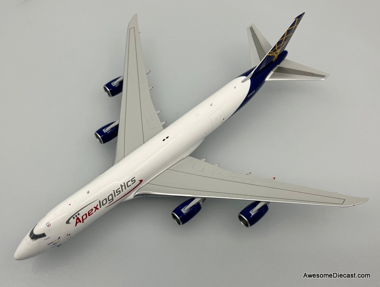 Gemini Jets 1:400 Boeing 747-8F: Atlas Air/Apex Logistics (Reg 