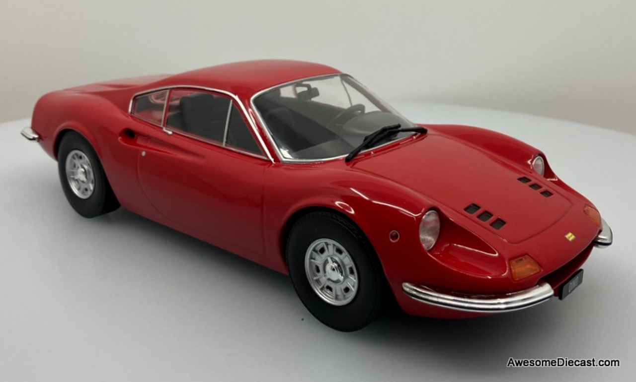 MCG 1:18 1969 Ferrari Dino 246 GT, Red