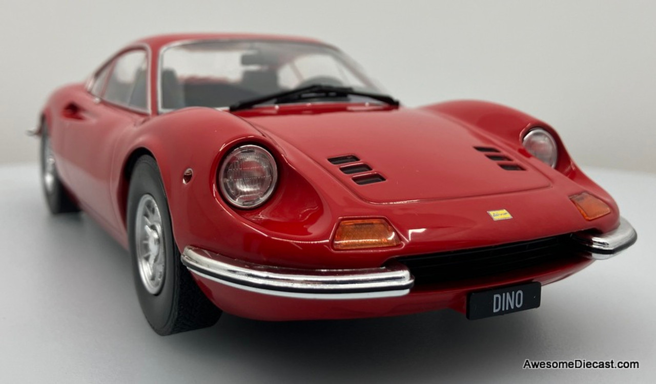 MCG 1:18 1969 Ferrari Dino 246 GT, Red