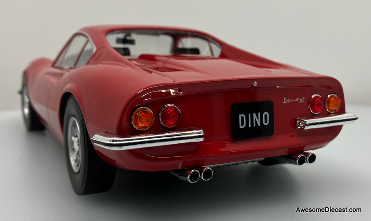 MCG 1:18 1969 Ferrari Dino 246 GT, Red