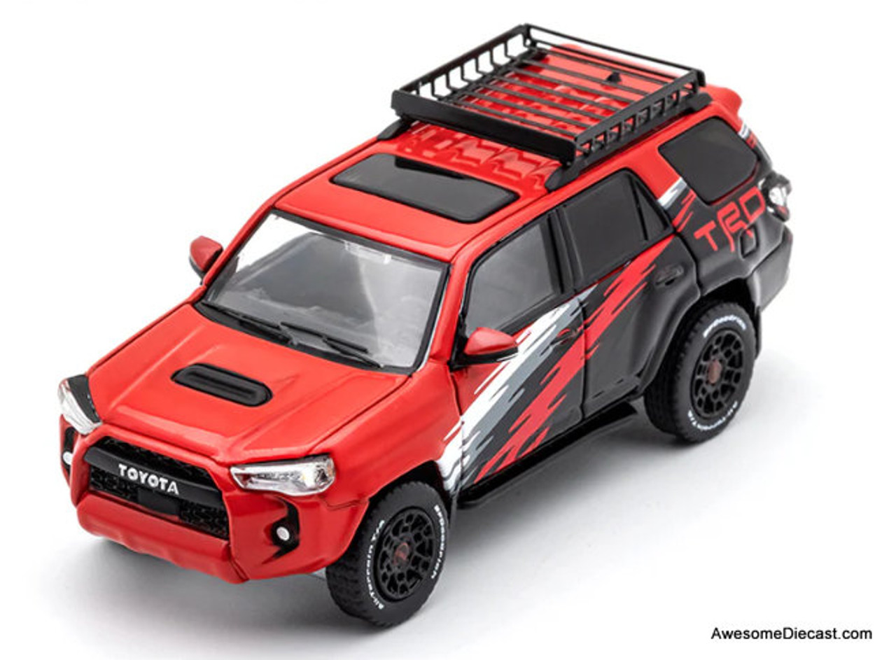 GCD 1:64 Toyota 4 Runner TRD Pro Special, Red w/Graphic