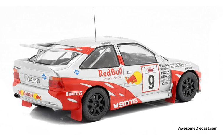 IXO 1:18 Ford Escort RS Cosworth #9 Red Bull: 1994 Rally Acropolis
